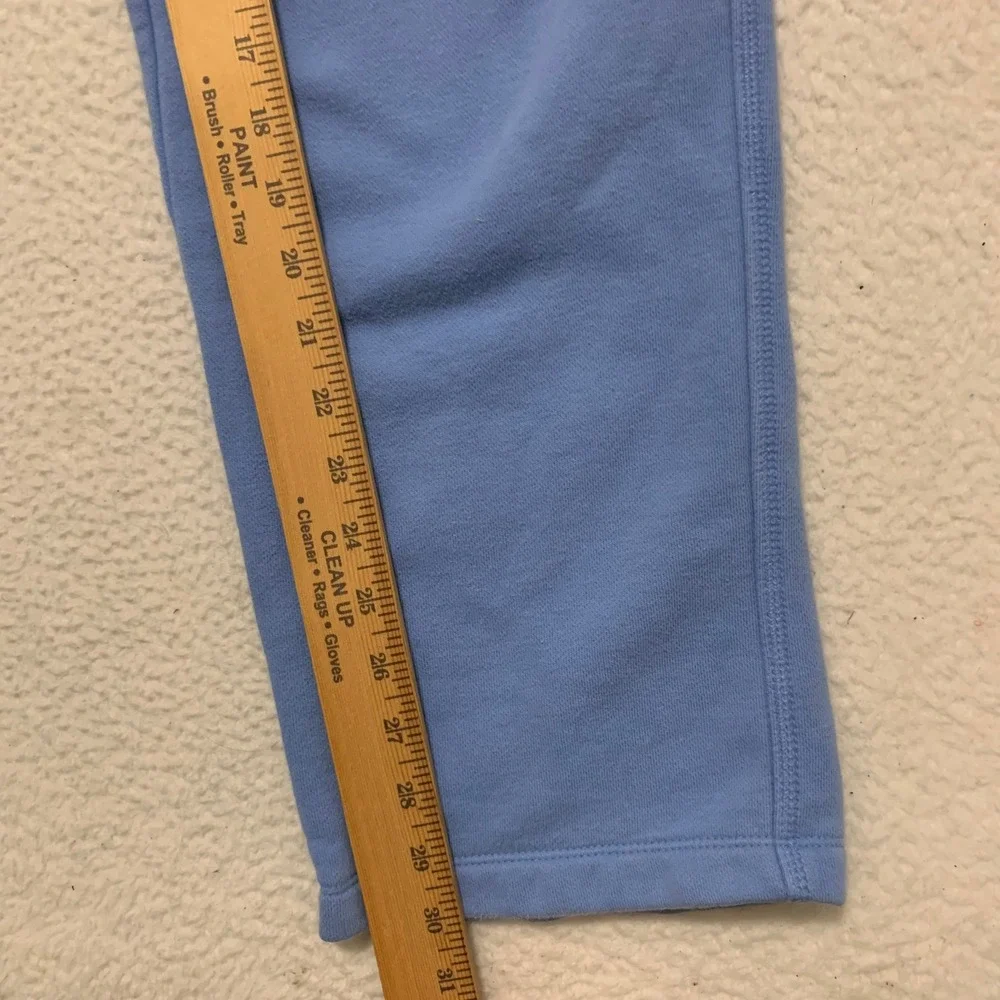 Nike UNC Tar Heels Sweatpants Mens M 33x30 Carolina Fleece Open Hem Logo Blue